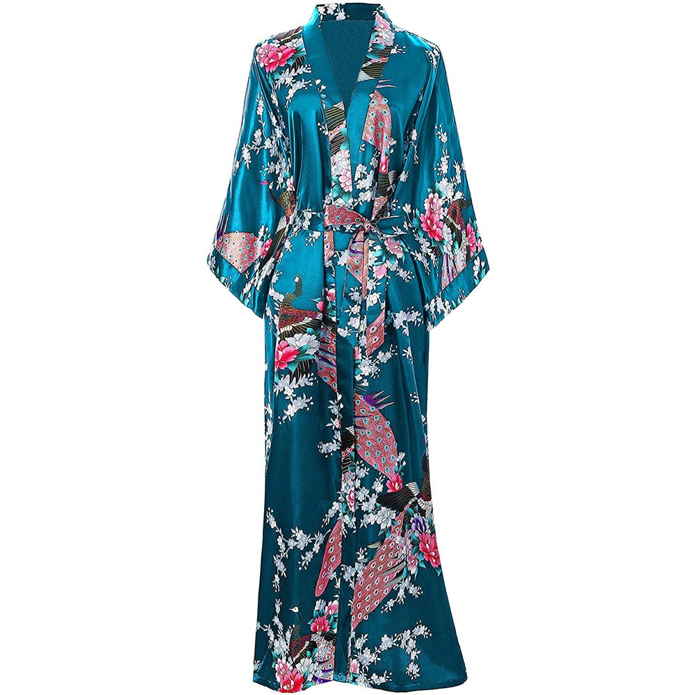 Camisola feminina longa estamp - Robe Silk Women avaliação e preço