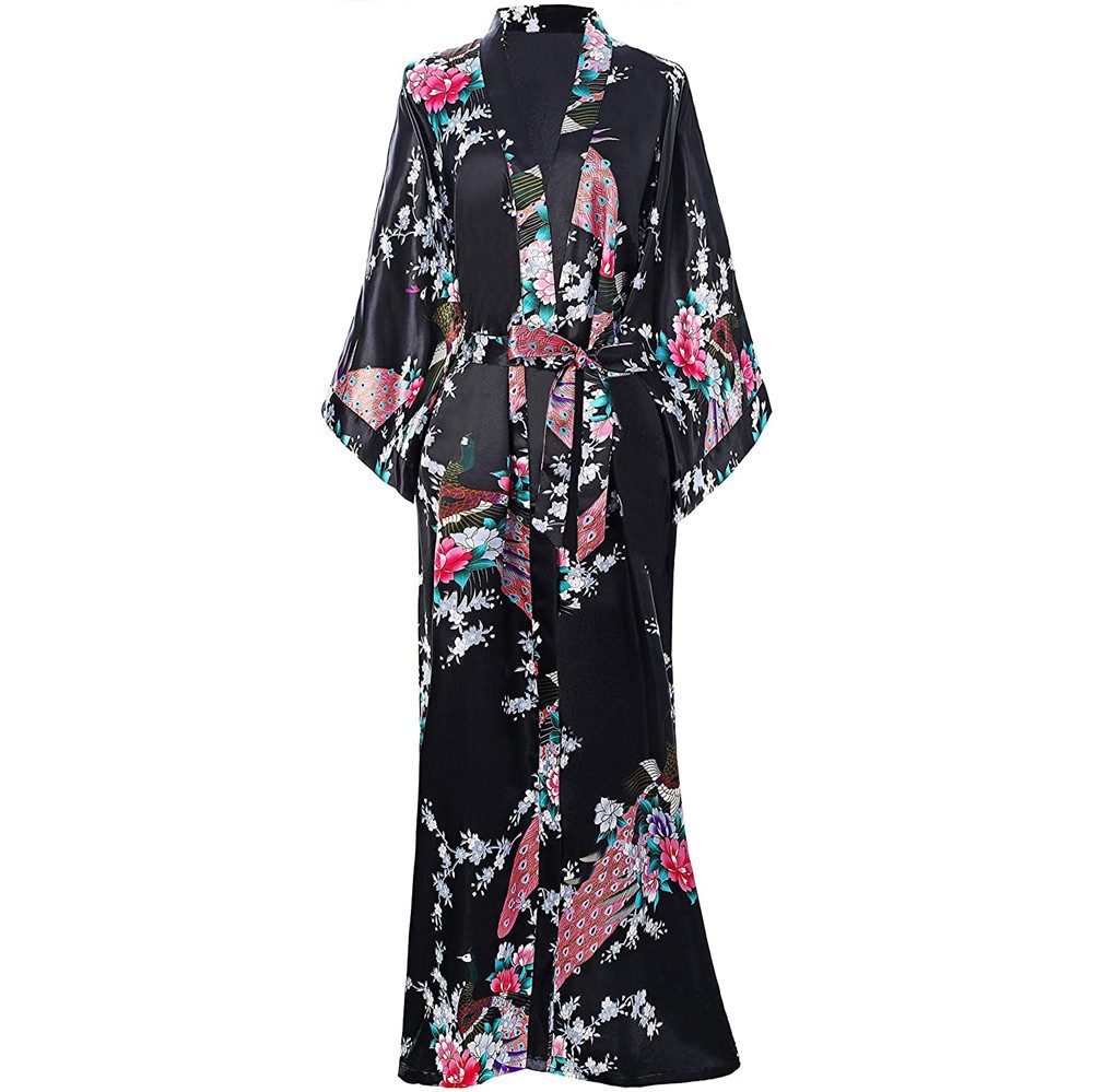 Camisola feminina longa estamp - Robe Silk Women avaliação e preço