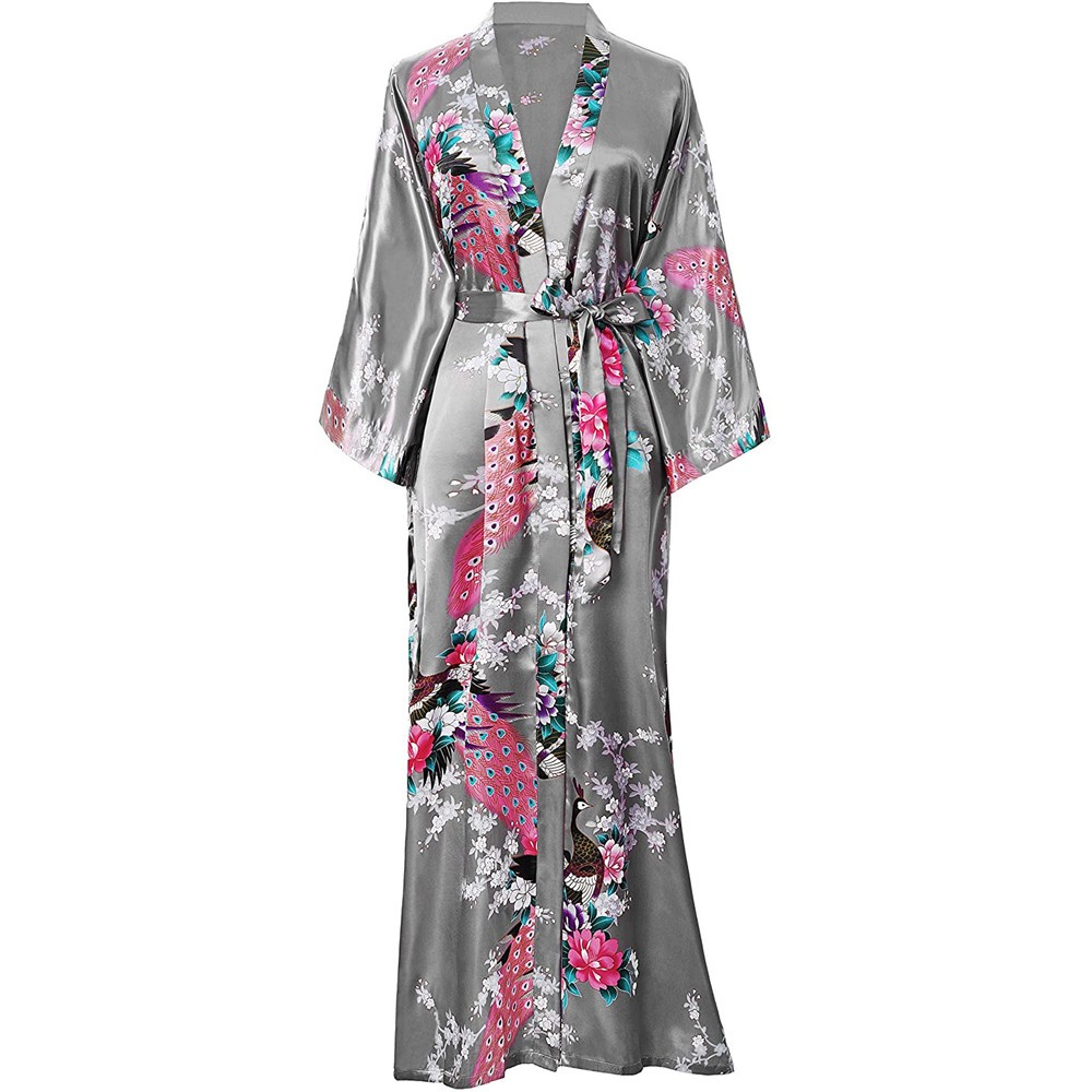 Camisola feminina longa estamp - Robe Silk Women avaliação e preço