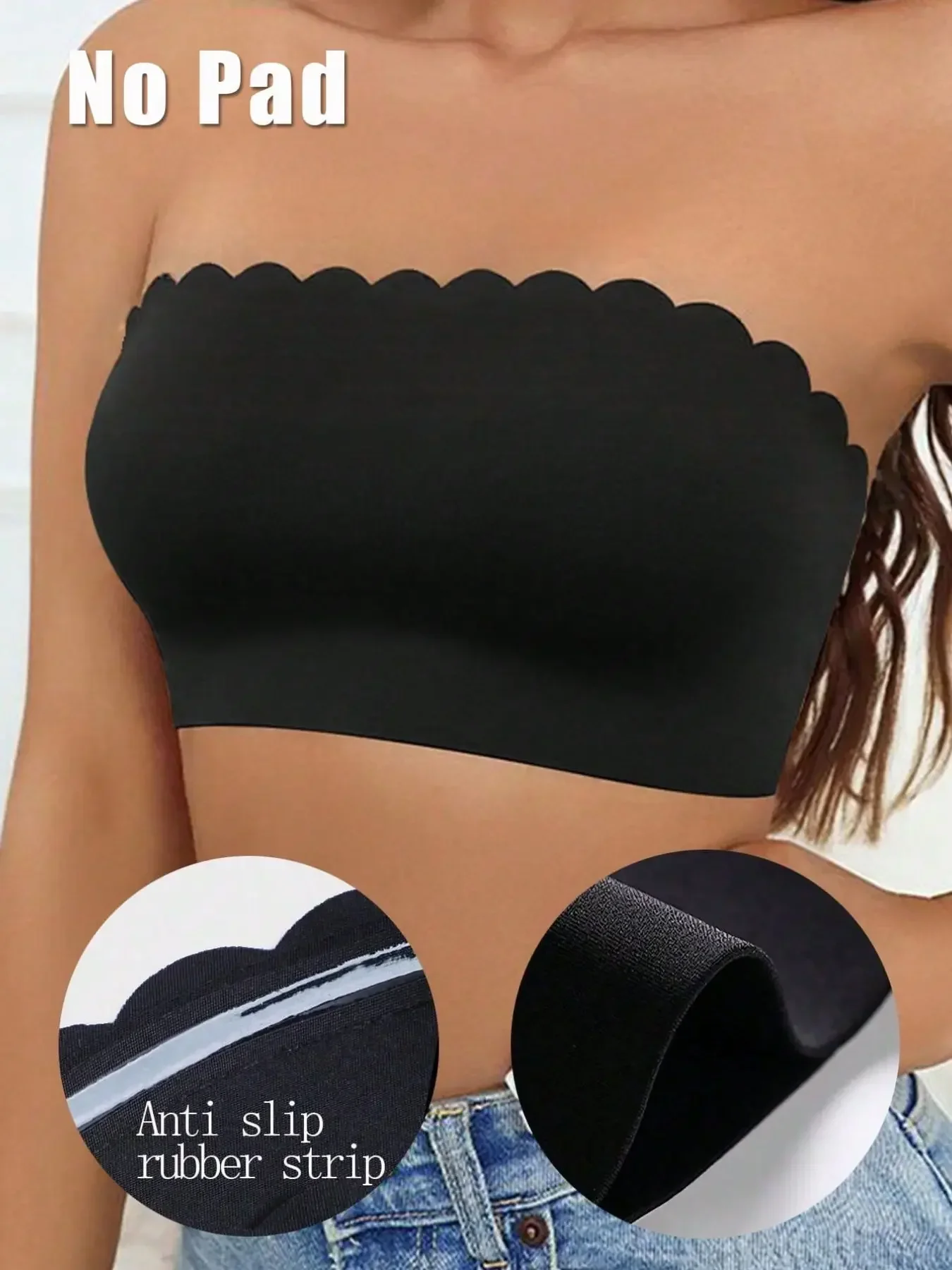Sutiã sem alças feminino, suti - Bralette Wireless Soft avaliação e preço